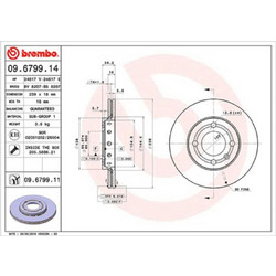 Magneti Marelli Δισκόπλακα - 360406048900
