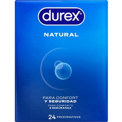 Durex Natural Plus Προφυλακτικά με Λιπαντικό 24τμχ