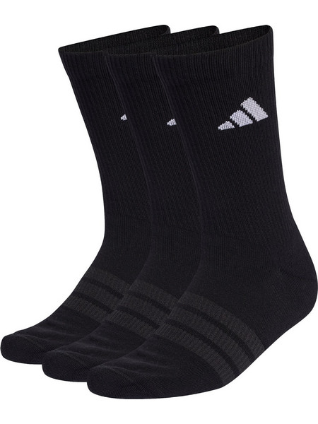Adidas Ανδρικές Κάλτσες Ψηλές Μαύρες 3Pack KC9626