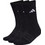 Adidas Ανδρικές Κάλτσες Ψηλές Μαύρες 3Pack KC9626