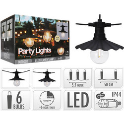 Διακοσμητικός Φωτισμός 6 LED (AF5300230) 5.5 Μέτρα - Θερμό Λευκό - BOX37211 THE NETHERLANDS