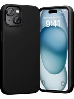 VENTION MAGSAFE LIQUID SILICONE CASE FOR IPHONE 15 (BLACK)