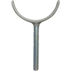C-TECH βάση στήριξης προστατευτικής πόρτας HUH-0123, 75mm, γκρι