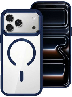 Roar Mag Bumper - Θήκη με Υποστήριξη MagSafe για Apple iPhone 15 Pro σε Μπλε Χρώμα