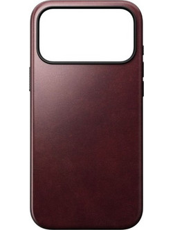 Nomad Modern Leather Case iPhone 17 Pro Max Burgundy Horween