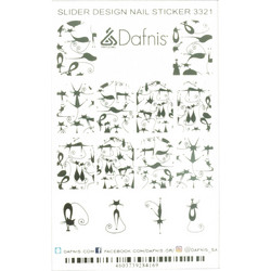 SD3321 DECAL NAIL STICKERS COLOR