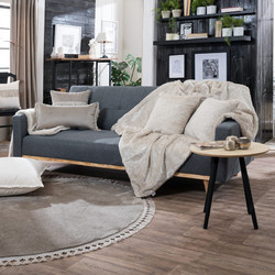 Teoran Ριχτάρι Πολυθρόνας 130x160 Pelt 32 52014553 Beige