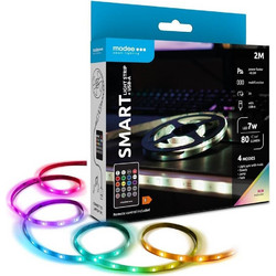 Modee Ταινία Led Smart με Τηλεχειριστήριο 7W IP20 Rgb & Usb 80lm 2M