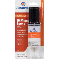 PERMATEX 84107 PERMA POXY ΠΟΛΥ ΙΣΧΥΡΗ ΚΟΛΛΑ ΣΥΡΙΓΓA ΔΙΑΦΑΝΗΣ 30 ΛΕΠΤΩΝ 56 gr