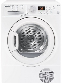 Whirlpool WTD 850B W EU Στεγνωτήριο Ρούχων 8kg
