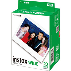 Fujifilm Color Instax Wide Glossy Instant (20 Exposures)