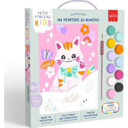 Paint by Number Kit for Kids - Maneki Neko