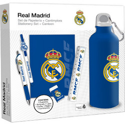 Real Madrid Stationery + Bottle set