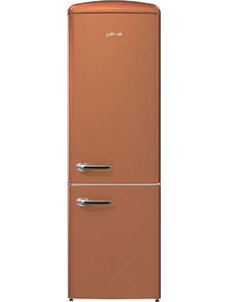 Gorenje ORK193CR Retro Ψυγειοκαταψύκτης Καφέ