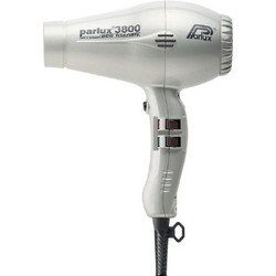Parlux 3800 Eco Friendly Επαγγελματικό Πιστολάκι Μαλλιών Ionic 2100W Ασημί