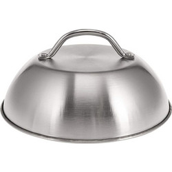 Καπάκι Καμπάνα Inox για Μπιφτέκια Φ17xY10cm
