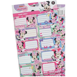 Αυτοκόλλητες Ετικέτες Minnie 20 τμχ. - 2Φ