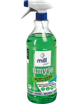 Mill Clean Wash liquid for cleaning windows, glass, mirrors, tiles with lily of the valley fragrance 1.22 L