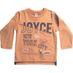 Joyce Παιδικό T-Shirt Μακρυμάνικο Καφέ 202244