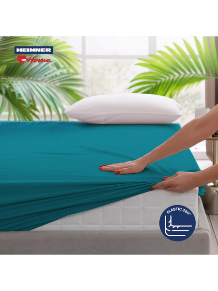 Heinner HR-SHEET90-TRQ Σεντόνι με λάστιχο 90x200cm TRQ