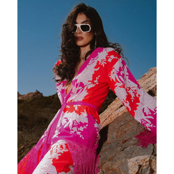 Fleur Kimono Γυναικεία Ζακέτα Ροζ EIRIANNA THE BRAND