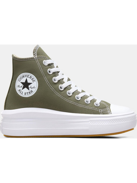 Converse Chuck Taylor All Star Move Platform Γυναικεία Μποτάκια A08295C UTILITY/WHITE/BLACK