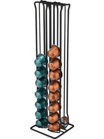 Θήκη για κάψουλες Nespresso μεταλλική Υ37x9,5x9εκ