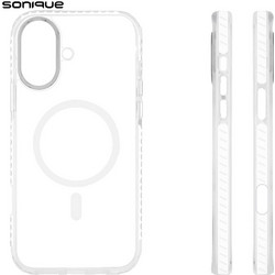 Sonique Magnetic MagHard Pro Θήκη iPhone 16 Plus White