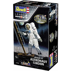 Revell Apollo 11 Astronaut on the Moon Συναρμολογούμενη Πλαστική Φιγούρα Μοντελισμού 1:8