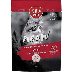 Taf Pets Neow Premium Adult with Veal in Gravy 80gr