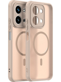 Techsuit HaloFrost II MagSafe Back Cover Gold (Xiaomi Redmi 15C 4G / 5G)