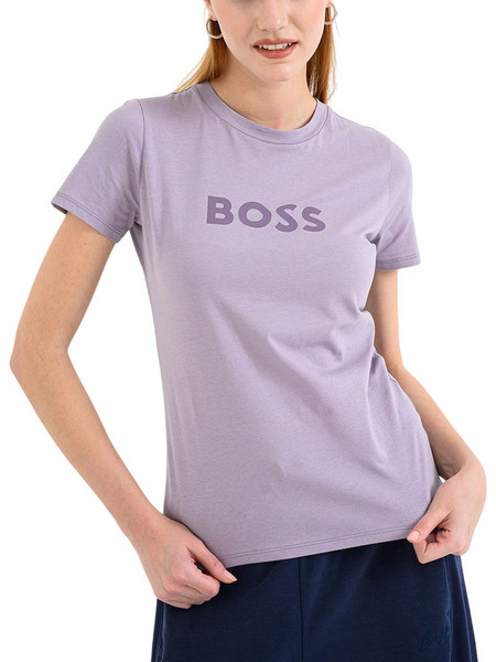 Γυναικείο C_Elogo 5 T-Shirt Μωβ BOSS 50501139-534
