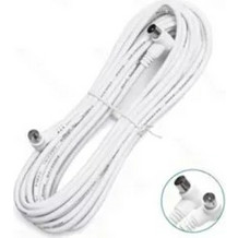 Καλώδιο επέκτασης τηλεόρασης TV Cable 8m/ Right Angle 90 - λευκό