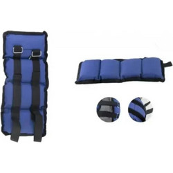 Βαράκια άκρων 5kg με Velcro ME034-5 μπλε