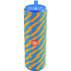 T&G TG-126 Ηχείο Bluetooth 10W Μπλε Πορτοκαλί