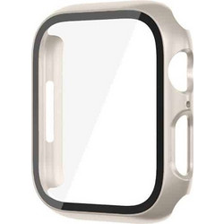 Προστατευτική Θήκη με Τζαμάκι για Apple Watch - 40mm - Starlight