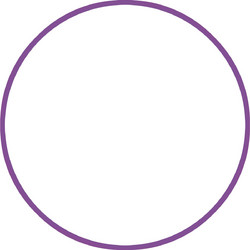 Χούλα-Χουπ hq 70cm - Φ19mm - 280gr, μωβ 98813