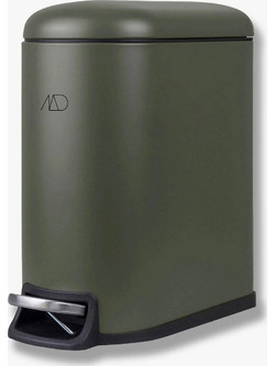 Κάδος Μπάνιου Mini - Walther Pedal 5 litre - Μεταλλικός Λαδί W15 x L27 x H29 cm METTE DITMER