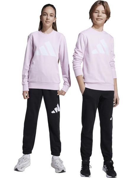 Adidas Παιδικό Σετ Φόρμας Ροζ Μαύρο JV9924