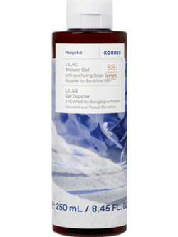 Korres Lilac Αφρόλουτρο σε Gel 250ml