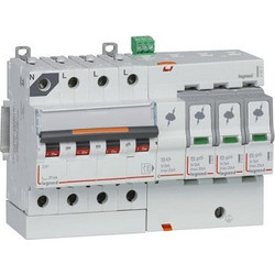 Απαγωγός υπέρτασης T2 3P+N 20kA 2,5kV - 412213