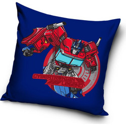 Transformers Cybertronian velvet decorative pillow cover 40x40 cm