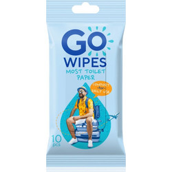 GoWipes Comfort υγρό χαρτί υγείας 10 τμχ