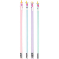 Μολύβι topper Unicorn HB Assort Stylex