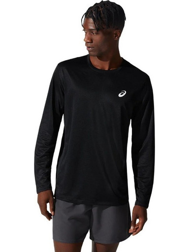Asics Core Top Ανδρική Μακρυμάνικη Μπλούζα 2011C340 ΜΑΥΡΟ