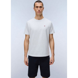 Ανδρικό T-shirt με Λαιμόκοψη Γκρι Napapijri NP0A4H8DHCC1