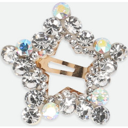 Κλιπ Μαλλιών Star Clip Angel's Face Snowdrop White Άσπρο