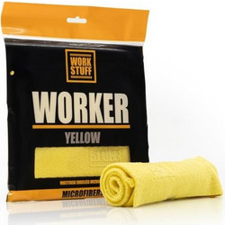 Work Stuff Worker Πανί Γυαλίσματος Κίτρινο 320gsm 40x40cm