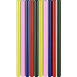 GOOBAY ράβδοι σιλικόνης 77856 Φ11mm x 200mm διάφορα χρώματα 10τμχ