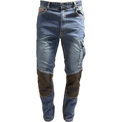 ERGOline Python Stretch Παντελόνι Εργασίας Τζιν Με Ενίσχυση Large (5222-548)